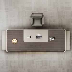 Meja Eksekutif mewah kelas atas meja manajer Modern sederhana kayu kantor Set dengan kursi ramah lingkungan untuk Ketua - Product Image 4