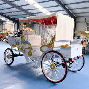 Nouvelle calèche royale électrique de type sculpture, prix usine, à vendre pour parcs, mariages et transport spécial touristique - Product Image 1