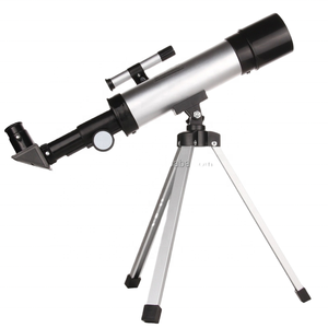 Lichtgewicht astronomische refractor telescoop met statief en zoekkijker voor kinderen en beginners - Product Image 1