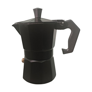 旅行やキャンプに最適なポータブルイタリア製アルミモカポットコーヒーメーカー 150ml 300ml 450ml 小型エスプレッソメーカー - Product Image 1