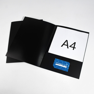 Tùy chỉnh A4 trình bày tài liệu giấy tập tin thư mục với túi kinh doanh & Trường Manila thư mục PE chất liệu cá nhân logo - Product Image 3