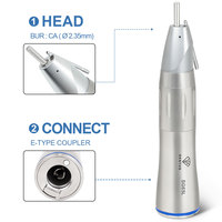 Pièce à main droite à fibre optique pour implant dentaire, haute qualité, excellent rapport qualité-prix, vente chaude, équipement médical professionnel N sK SG65L