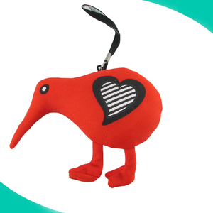 Usine personnalisée de haute qualité peluche porte-clés KIWI oiseau coton <span class=keywords><strong>tissu</strong></span> peluche porte-clés jouets en gros à bas prix - Product Image 1