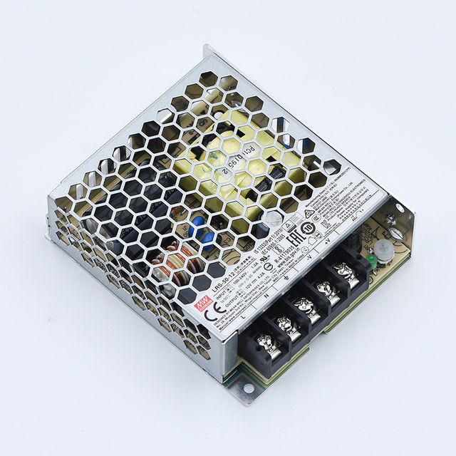 Meanwell 12V 4.2A 50W LRS-50-12 Switching Power Supply For LED Strip CCTV