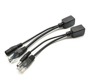 Cabo Adaptador <span class=keywords><strong>POE</strong></span> 12V RJ45 para DC5.5*2.1mm macho, Adaptador de Câmera Power over Ethernet <span class=keywords><strong>POE</strong></span> - Product Image 3