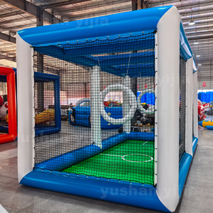 Arena de Fútbol Inflable Plegable de la Marca EJIA, Personalizada de Fábrica, con Obstáculos, Red de Seguridad, Campo de Carreras de PVC Resistente - Product Image 3