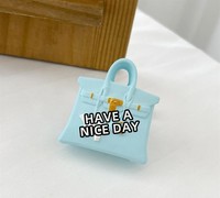 Diffuseur de parfum de luxe pour voiture, en forme de sac ou de chaussure, en plâtre, aromathérapie haut de gamme, désodorisant longue durée pour l'intérieur de la voiture