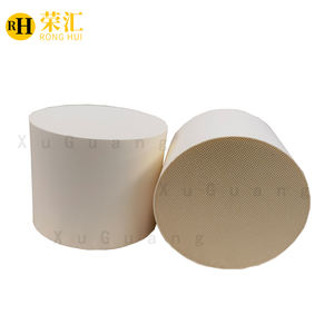 EURI1 <span class=keywords><strong>2</strong></span> <span class=keywords><strong>3</strong></span> 4 5 6ไอเสียเซรามิครังผึ้งเครื่องฟอกไอเสียเซรามิกแกน93*80 - Product Image 1