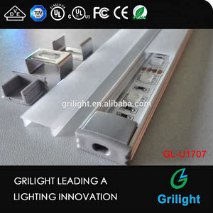 Profil décoratif en aluminium en forme de V ou de U pour bande lumineuse LED, extrusion en aluminium - Product Image 6