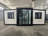 Casa Contenedor Prefabricada Expandible de Lujo de 2 Dormitorios con Panel Sándwich de Acero