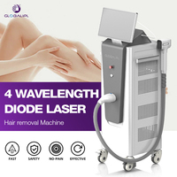 Appareil d'épilation au laser diode pour la médecine esthétique avec 808 nm, 755 nm, 940 nm, 1064 nm pour une épilation permanente