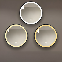 Espejo LED con Sensor Táctil para Baños Modernos, Fácil de Instalar, Venta al Por Mayor para Hoteles