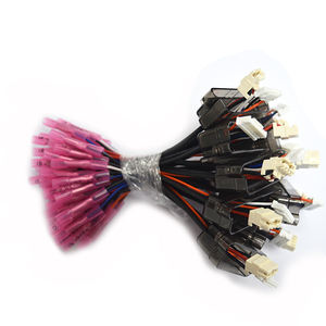 Arnés de cableado de conector JST de 2 pines hecho en fábrica y conjunto de cables PVC/Nailon/PTFE para uso electrónico - Product Image 2