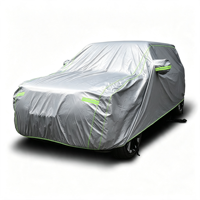 Housse de voiture pliable imperméable en PVC Kaxinfeng avec protection UV, adaptable à toutes les saisons, logo personnalisé imprimé, accessoires de voiture