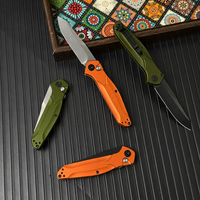Couteau de poche pliant léger BM 9400, lame en acier 7Cr17MoV, manche en aluminium T6 coloré, couteau EDC d'extérieur