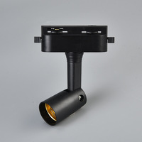Support de lampe sur rail E27 pour 2 spots, douille E27, support de lampe domestique à vis, support de lampe LED à économie d'énergie, tête de lampe sur rail
