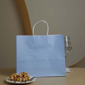 Bolsa de Papel Kraft de Lujo Personalizada al por Mayor, Bolsa de Regalo Resistente con Asas y Logotipo, Estilo Clásico Disponible para Empaquetado Personalizado - Product Image 4