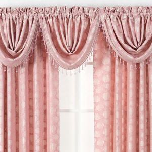 売れ筋の高級ヴィラ装飾既製カーテン - Product Image 2