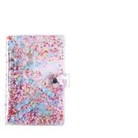 Carnet A6 à feuilles mobiles Binder PP Cover Budget planner Journal Notebook Cash pocket 6Ring Cadeaux pour enfants