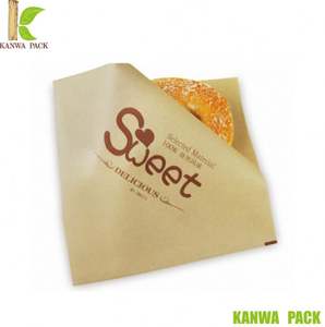 Bolsas de Papel Kraft Marrón para Waffles de Burbujas Estilo Hong Kong, con Impresión de Logotipo - Product Image 6