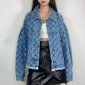 Chaqueta Blazer de Mezclilla para Mujer, Estilo Moderno, Nueva Moda, Abrigo a la Moda, OEM - Product Image 4