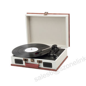 Tocadiscos de gramófono, tocadiscos <span class=keywords><strong>Lps</strong></span>, diseño de madera, modelos de gran oferta con estricto control de calidad - Product Image 1