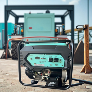 Shuoling SRGE12000(<span class=keywords><strong>D</strong></span>) 499cc เป็นมิตรกับสิ่งแวดล้อมน้ำหนักเบาแบบพกพา4จังหวะเครื่องผลิตน้ำมันเบนซินระบายความร้อนด้วยอากาศถังน้ำมันเริ่ม50L - Product Image 5