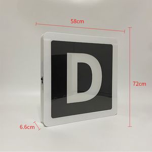 Benutzer definierte LED VIP <span class=keywords><strong>Message</strong></span> Light <span class=keywords><strong>Box</strong></span> für Hochzeits-und Weihnachts feiern New Style Austauschbare Letter Board für Bar Night Clubs - Product Image 6