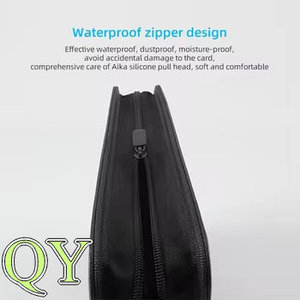 QY 4 Pocket Waterproof PU Trading <b>Card</b> <b>Binder</b> 128 Slot Collection Album with Removable Sleeves <b>Card</b> Holder - Product Image 6