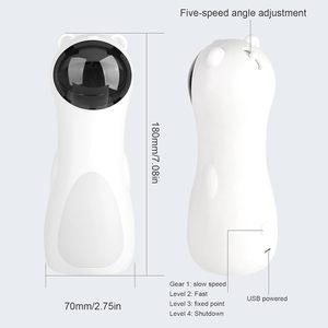 Nouveau design 2022 : Jouet interactif intelligent et écologique pour chat, pointeur laser d'exercice à 5 angles, alimenté par USB/batterie - Product Image 6