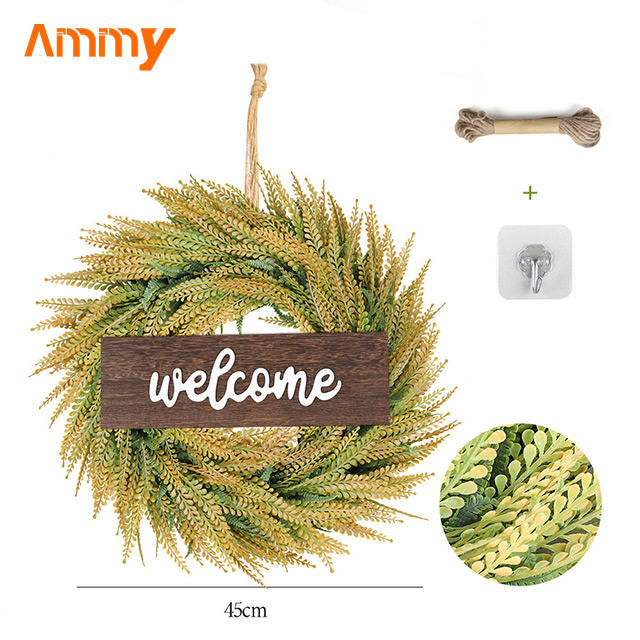 พวงหรีดต้อนรับขนาดเล็ก30*30ซม.