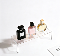 Support de présentation en acrylique transparent, étagère en forme de U transparente pour la présentation de produits en magasin et l'exposition de objets de collection sur bureau