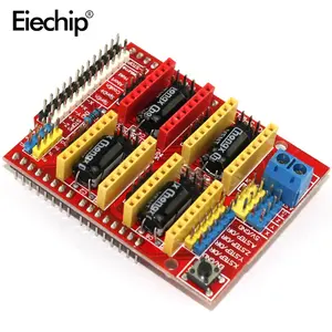 CNC 3D-Druckerteile Reprap Shield V3 Gravier maschine A4988 / DRV8825 Schrittmotortreiber-Erweiterungs karte Für Aduino