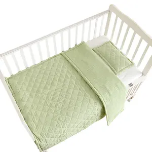 Bebê interlayer Swaddle bambu Respirável Sólida Recém-nascido Quilt Ambiente-friendly bambu fibra Multi-uso Cobertor