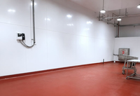 Revêtement mural hygiénique en PVC blanc de 2,5 mm