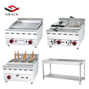 מסחרי מסעדה נירוסטה קטן תקציב מזון מהיר מלא סט מטבח ציוד - Product Image 2