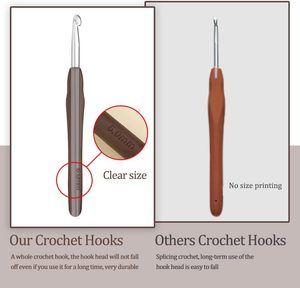 Manufacturer Interchangeable Knitting Needle <b>Kit</b> for Hand Knitting Rubber Hook - Product Image 2