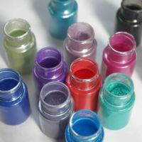 Poudre de Mica Chatoyante Naturelle Colorée Métallique Nacrée En Gros pour Artisanat en Résine