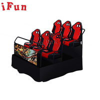 Cine Ifun Park de 6 a 48 Asientos, 5D 7D 9D 12D, Conjunto Completo con Cilindro de Excelente Calidad