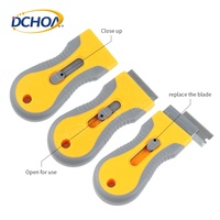 Outils de pose d'autocollants pour véhicules, lame de rasoir en plastique, grattoir pour vitres avec support de personnalisation OEM