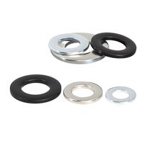 GB894 6mm-19mm Split Zinc Plated Carbon Steel External Circlips Black Zinc Surface Treatment Automotive Industry Gangxia