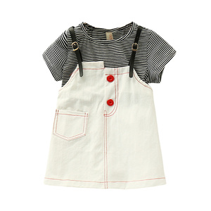 Nuevo Vestido Casual Occidental de Primera Calidad para Bebés Niñas con Correa Ajustable Única Estilo Africano, Comprar de Proveedor Chino - Product Image 1