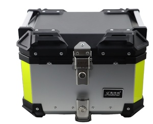 Boîtes de rangement arrière en aluminium pour <span class=keywords><strong>moto</strong></span> JDR, pièces et accessoires de <span class=keywords><strong>moto</strong></span>, boîte supérieure en aluminium - Product Image 5