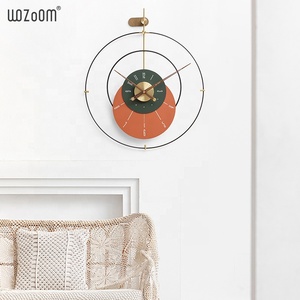 EMITDOOG Reloj de Pared de Metal de Lujo de Estilo <span class=keywords><strong>Español</strong></span> Moderno, Decoración de Lujo PARA EL Hogar, Reloj de Pared Grande - Product Image 2