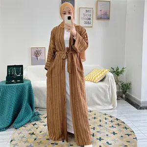 Großhandel Open Kaftan Neues Design Hochwertige Abaya Beliebte Hot Selling Islamische Kleidung Abaya Frauen Muslim Kleid