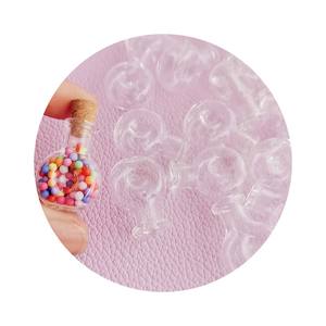 Forme assortie 100Pcs 3D Mini verre étoile coeur souhaitant bouteille avec bouchon en <span class=keywords><strong>liège</strong></span> Noël nouvel an bouteille à la dérive - Product Image 6