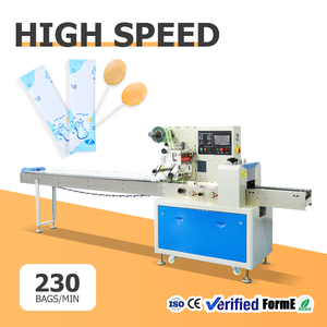 Máquina Envolvedora Automática Horizontal de Dulces y Galletas, Máquina de Envasado de Alimentos, Máquina de Llenado, Sellado y Empaquetado, Línea de Empaquetado Automática - Product Image 1