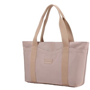 2024 primavera nueva moda coreana Color sólido lona INS bolso de hombro bolso de mano que combina con todo cremallera poliéster bolso de mensajero para mujer - Product Image 6