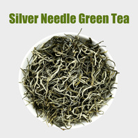 Échantillon de thé vert Yunnan Silver Needle en vrac, récolte de printemps précoce, séché au four, saveur authentique