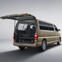 Minibús Jinbei Nuevo Personalizado, Manual, Volante a la Izquierda, R15, 10 Asientos, Camioneta de Carga a Gasolina en Venta
